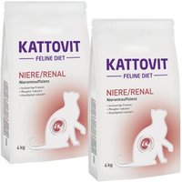 KATTOVIT Feline Nierendiät 2x4 kg