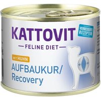 KATTOVIT Feline Diet Nassfutter Katze Aufbaukur Adult Huhn 12x185 g