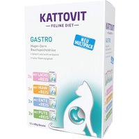 KATTOVIT Feline Diet Nassfutter Katze Gastro Multipack in Sauce 12x85 g