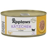 Applaws Nassfutter Kitten in Gelee Huhn 24x70 g