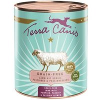 Terra Canis Nassfutter Hund Getreidefrei Adult Lamm 6x800 g