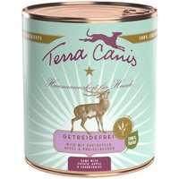 Terra Canis Getreidefrei Adult 6x800g Wild mit Kartoffeln, Apfel und Preiselbeeren