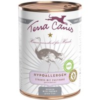 Terra Canis Hypoallergen Adult 6x400g Strauss mit Pastinake