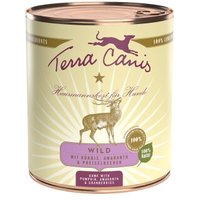 Terra Canis Classic Adult 6x800g Wild mit Kürbis, Vollkornnudeln und Preiselbeeren