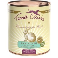 Terra Canis Classic Adult 6x800g Kaninchen mit Zucchini, Amaranth und Bärlauch