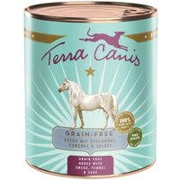 Terra Canis Nassfutter Hund Getreidefrei Adult Pferd 6x800 g