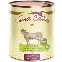 Terra Canis Nassfutter Hund Classic Adult Kalb 6x800 g
