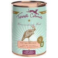 Terra Canis Getreidefrei Adult 6x400g Pute mit Sellerie, Kürbis und Brunnenkresse