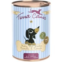 Terra Canis Welpe 6x400g Huhn mit Kürbis, Kamille und Tomate