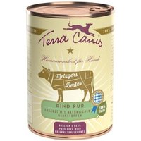 Terra Canis Fleisch PUR 6x400g Rind pur