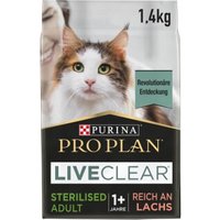 PRO PLAN Liveclear Sterilised Adult Lachs 1,4 kg