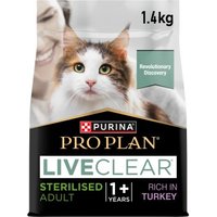 PRO PLAN Liveclear Sterilised Adult Truthahn 2x1,4 kg