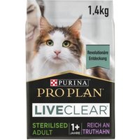 PRO PLAN Liveclear Sterilised Adult Truthahn 2x7 kg