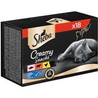 Sheba Creamy Snacks Multipack 18x12g