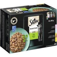 Sheba Selection in Sauce 12x85g Feine Vielfalt (MSC)