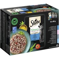 Sheba Nature's Collection Multipack in Sauce 12x85 g Fischauswahl