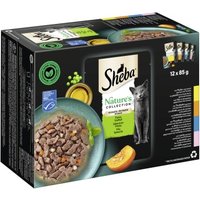 Sheba Nature's Collection Multipack in Sauce 12x85 g Feine Vielfalt (MSC)