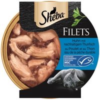 Sheba Filets Thunfisch und Huhn 16x60 g