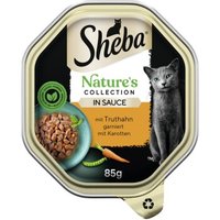 Sheba Nature´s Collection 22 x 85g in Sauce Truthahn und Pute