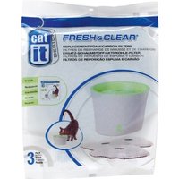Catit Ersatzkohlefilter für 3 Liter Trinkbrunnen 3er-Pack