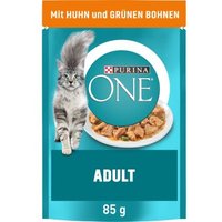 Purina ONE Adult 26x85g mit Huhn und grünen Bohnen