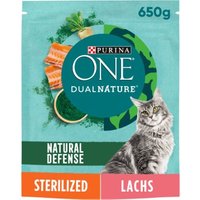 Purina ONE DualNature Sterilised 650g Lachs 650 g