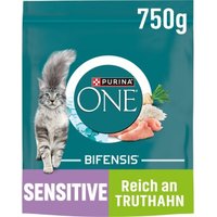 Purina ONE BIFENSIS Sensitive Truthahn und Reis 750 g