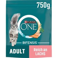 Purina ONE Bifensis Adult Lachs und Getreide 2x750 g