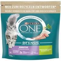 Purina ONE BIFENSIS Sensitive Truthahn und Reis 2x750 g