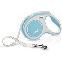 Flexi New Comfort Gurt hellblau M, 5 m, 25 kg