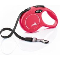 Flexi New Classic Gurt rot XS, 3 m, 12 kg