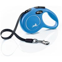 Flexi New Classic Gurt blau XS, 3 m, 12 kg