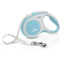 Flexi New Comfort Gurt hellblau S, 5 m, 15 kg