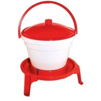 Kerbl Geflügeltränkeeimer 12L mit Füße und Tragebügel