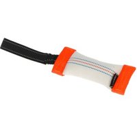 Kerbl Trainingsdummy mit Schlaufe weiß/orange, 16x6cm