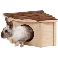 Kerbl Pet Eckhaus für Nager Nature 31 cm, 31 cm, 20 cm