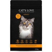CAT'S LOVE trocken Adult Pute und Wild 2 kg