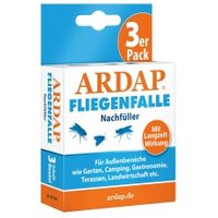 ARDAP Fliegenfalle Nachfüller 3er Pack