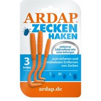 ARDAP Zeckenhaken 3er Pack