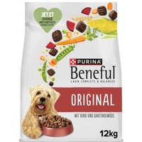 Beneful Purina Original Trockenfutter Hund, Adult, Rind & Gartengemüse 2x12 kg