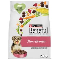 Beneful Purina Trockenfutter Hund, Adult, Kleine Genießer, Rind & Gartengemüse 2,8 kg