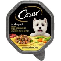 Cesar Landragout 14x150g Huhn-Stückchen, Naturreis und Gemüse