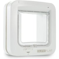 SureFlap Mikrochipgesteuerte Katzenklappe weiß