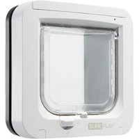 SureFlap Mikrochip Katzenklappe Grau/Weiss