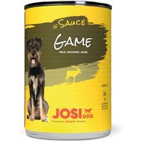 JosiDog Game in Sauce 12x 415g