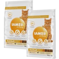 IAMS Vitality Adult Hairball Huhn 2x10 kg