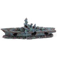 Aquatlantis Aquariendeko Zerstörer Schiff L