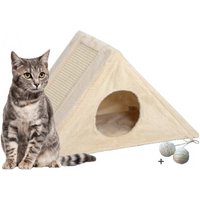 Rohrschneider ® Kratzpyramide + 2 Extra Spielbälle