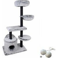 Rohrschneider ® Katzenbaum Lia, mit Gratis-Spielball,