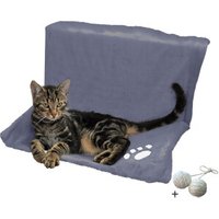 Rohrschneider ® Heizkörperliege, mit Gratis-Spielball, blau